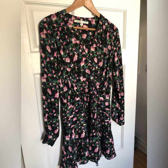 Veronica Beard floral silk mini dress - Picture 2 of 9